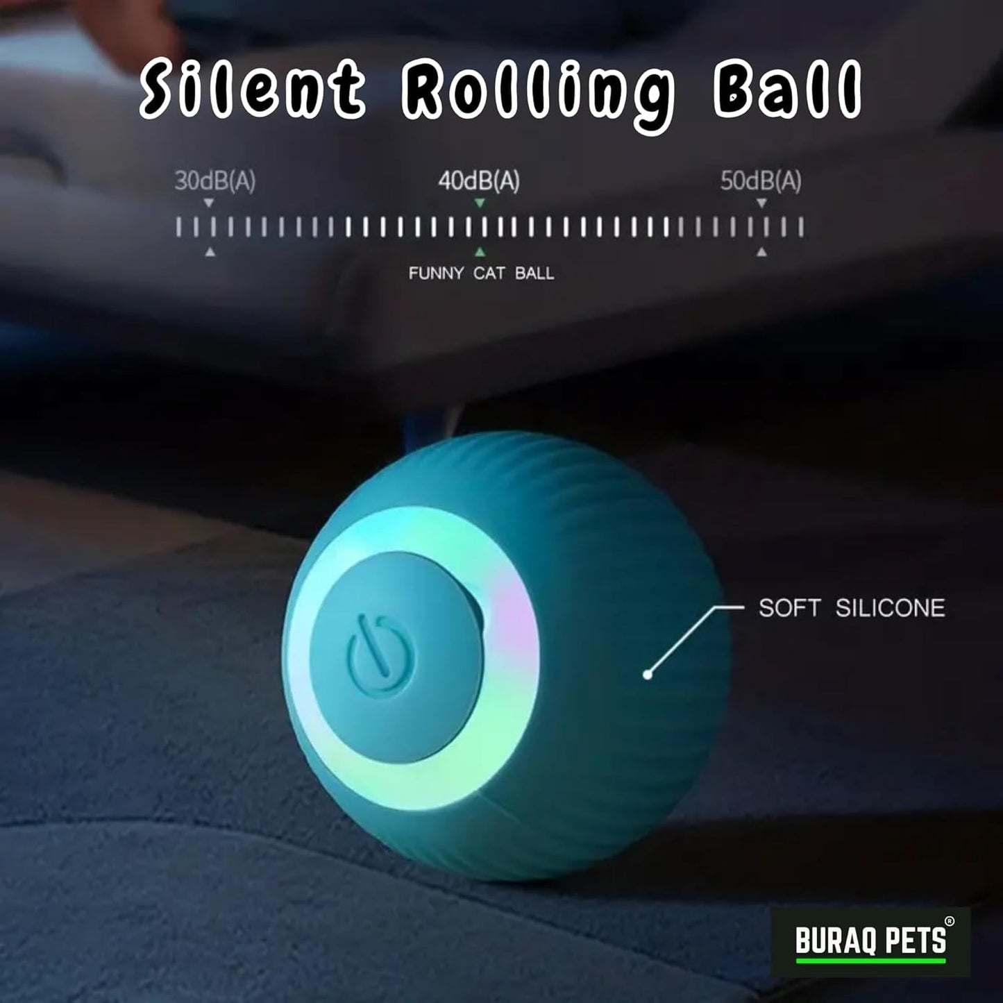 Pets Smart Gravity 360 Degree Self Roller Ball Toy