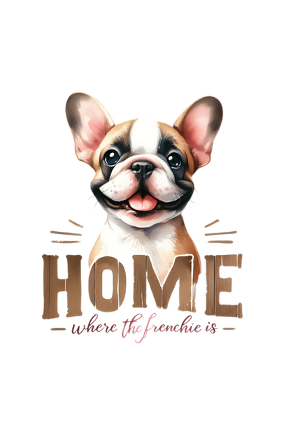 Frenchie Unisex Half Sleeve T-shirt