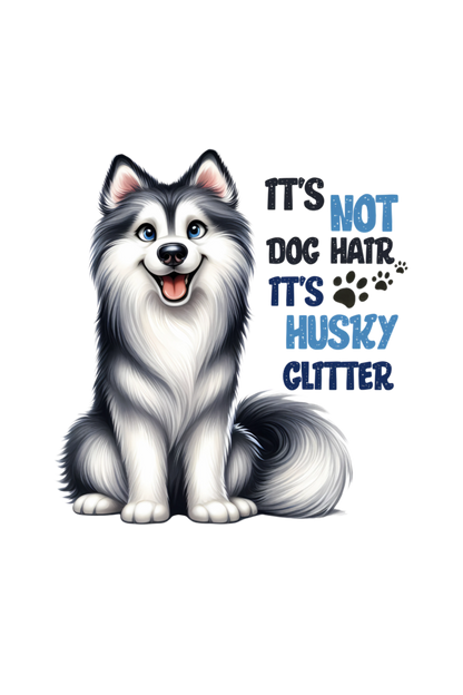 Husky Unisex Half Sleeve T-shirt