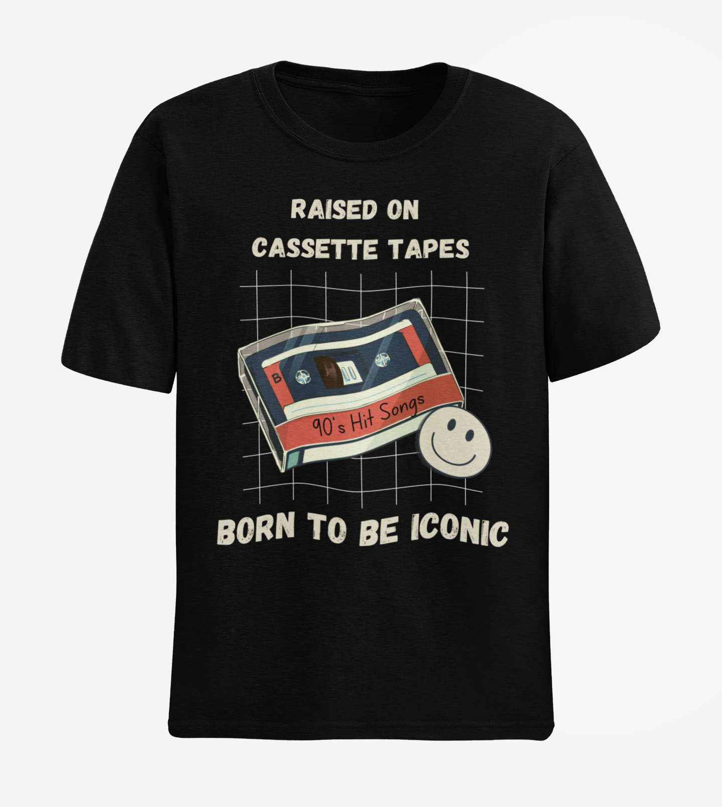 Raised on Cassette Tapes Unisex Half Sleeve T-shirt