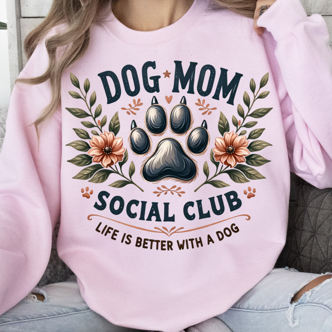 Dog Mom Premium Sweatshirt