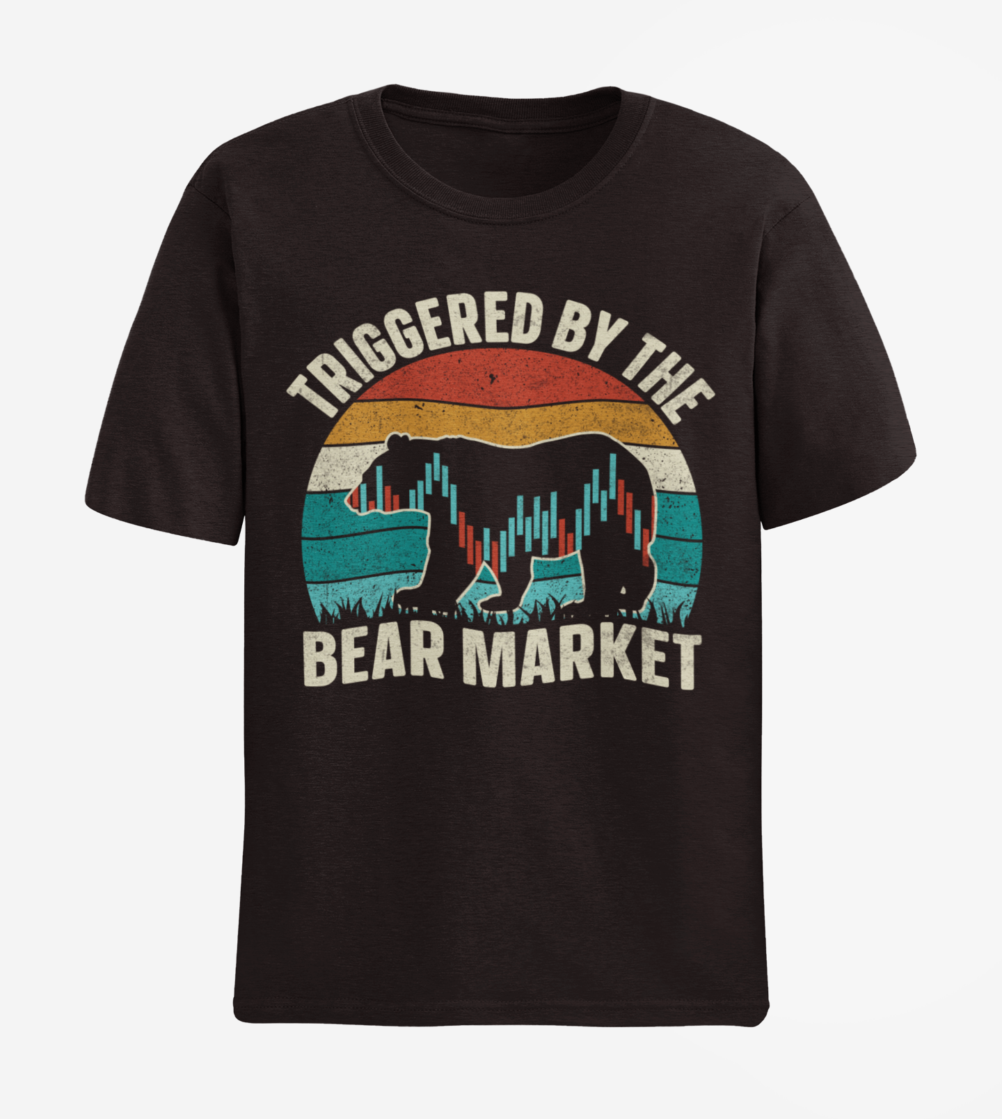 Triggered By The Bear Unisex Half Sleeve T-shirt