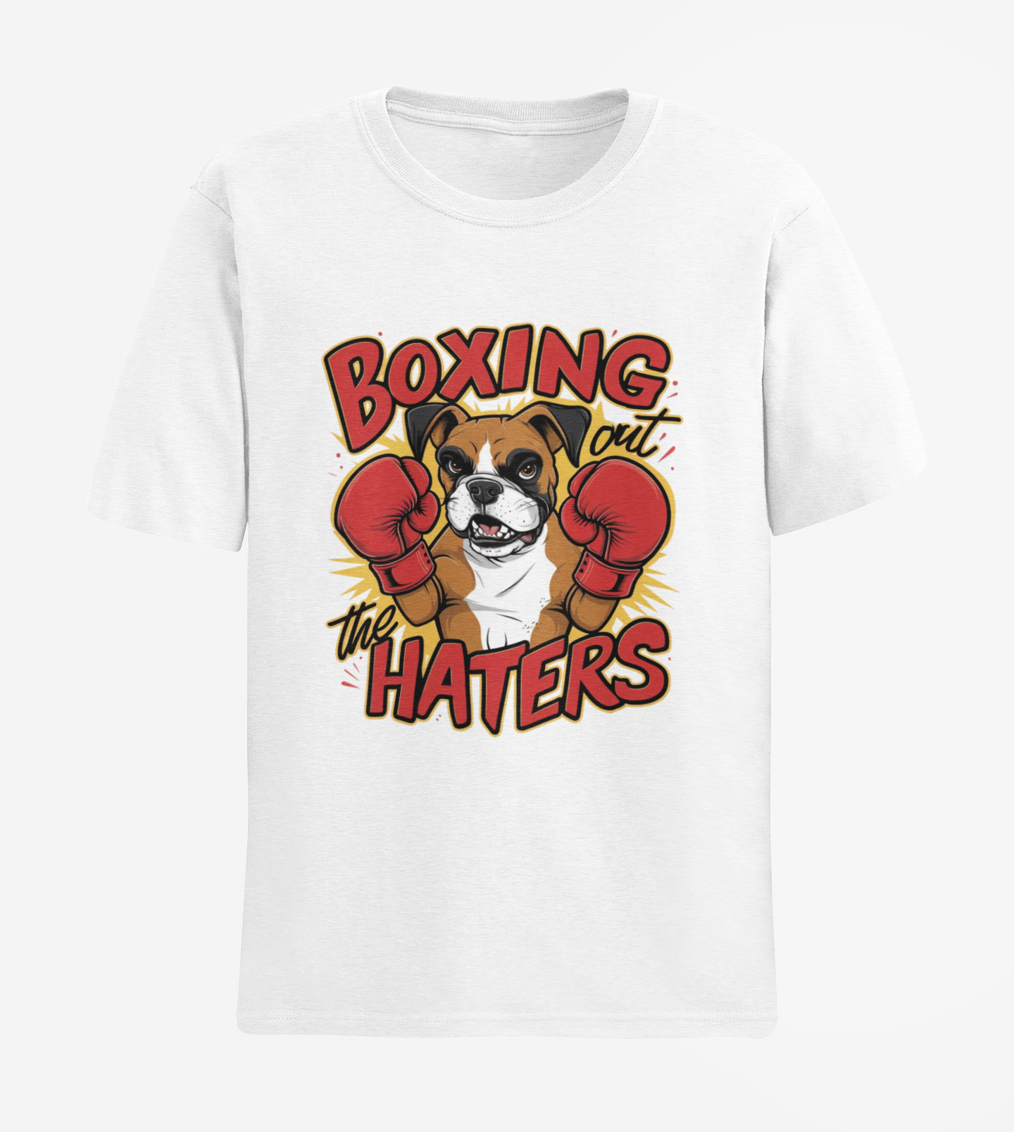 Boxing Out The Haters Unisex Half Sleeve T-shirt