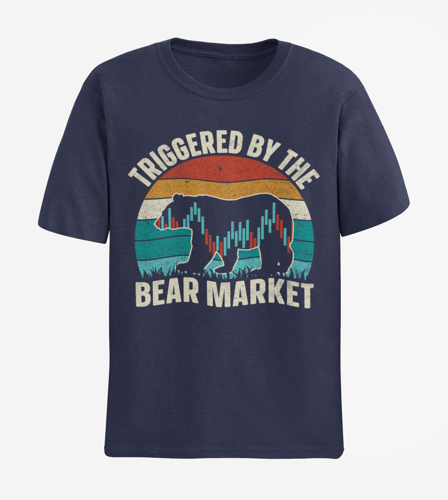 Triggered By The Bear Unisex Half Sleeve T-shirt