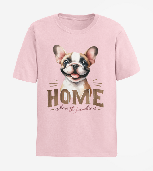 Frenchie Unisex Half Sleeve T-shirt