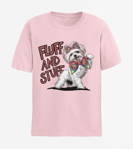 Fluff And Stuff Unisex Half Sleeve T-shirt