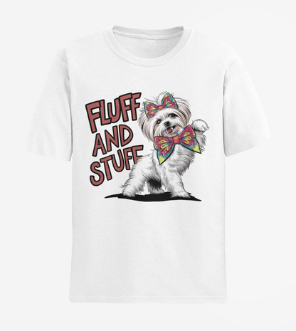 Fluff And Stuff Unisex Half Sleeve T-shirt