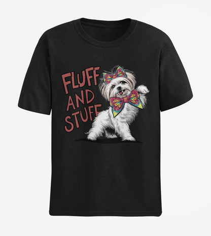 Fluff And Stuff Unisex Half Sleeve T-shirt