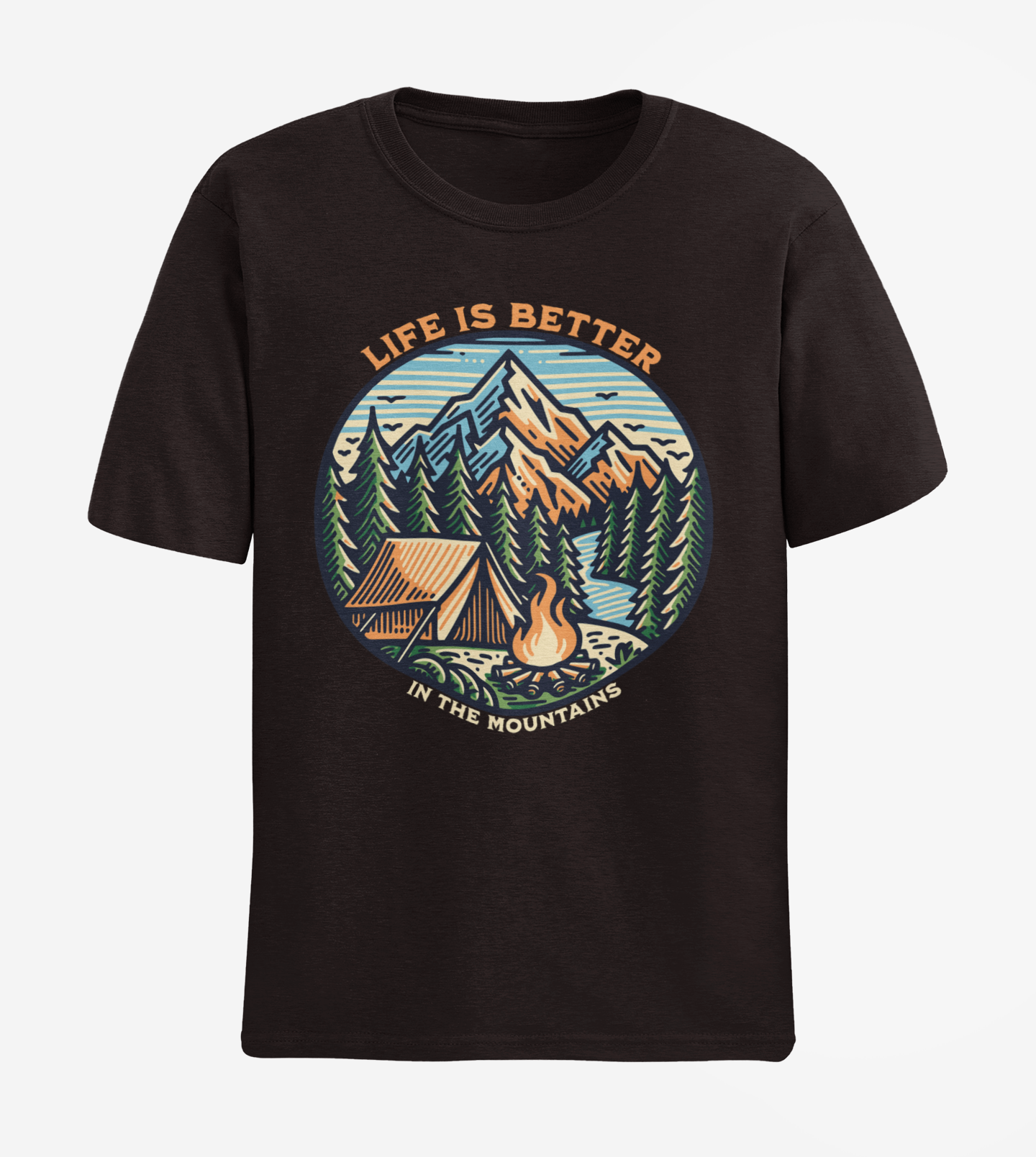 Life Is Better Unisex Half Sleeve T-shirt