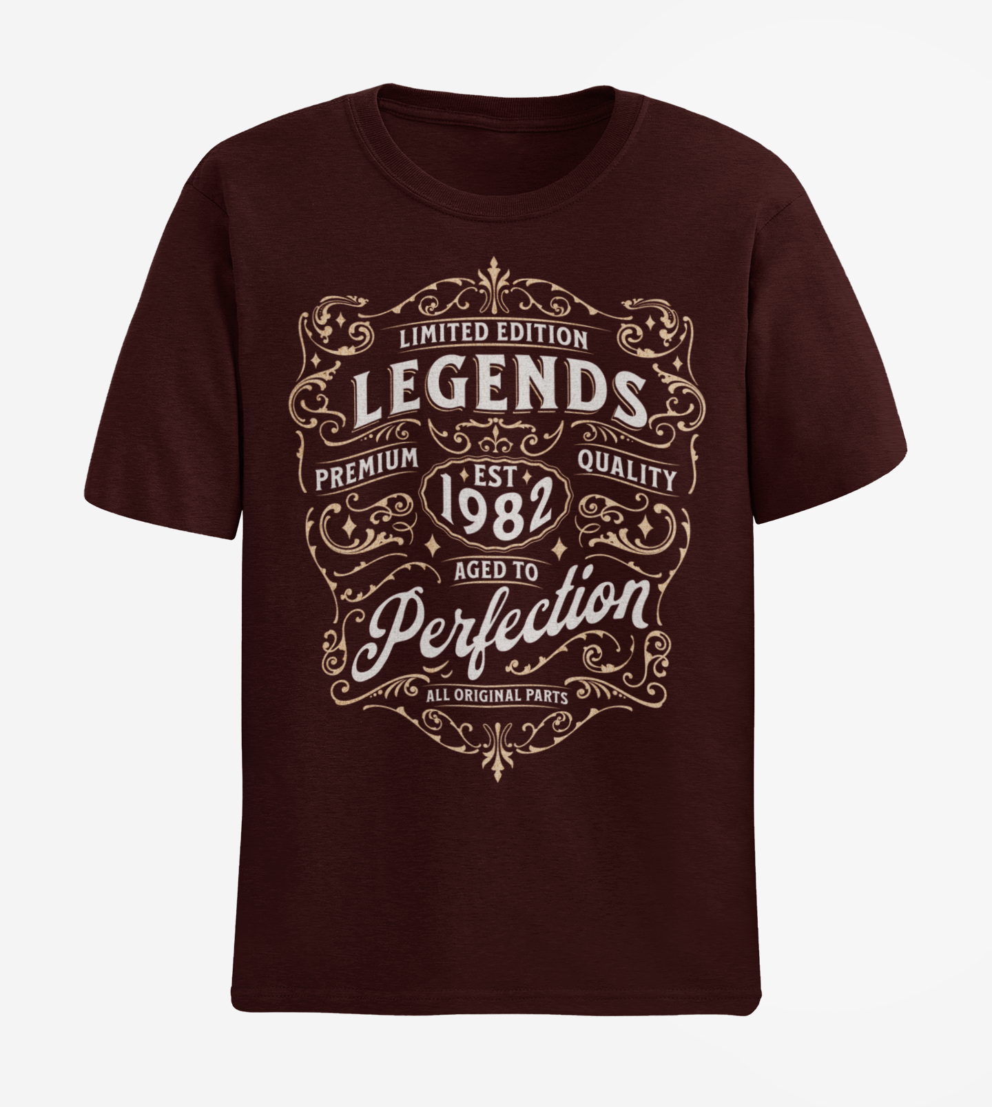 Limited Edition Legends 1982 Unisex Half Sleeve T-shirt