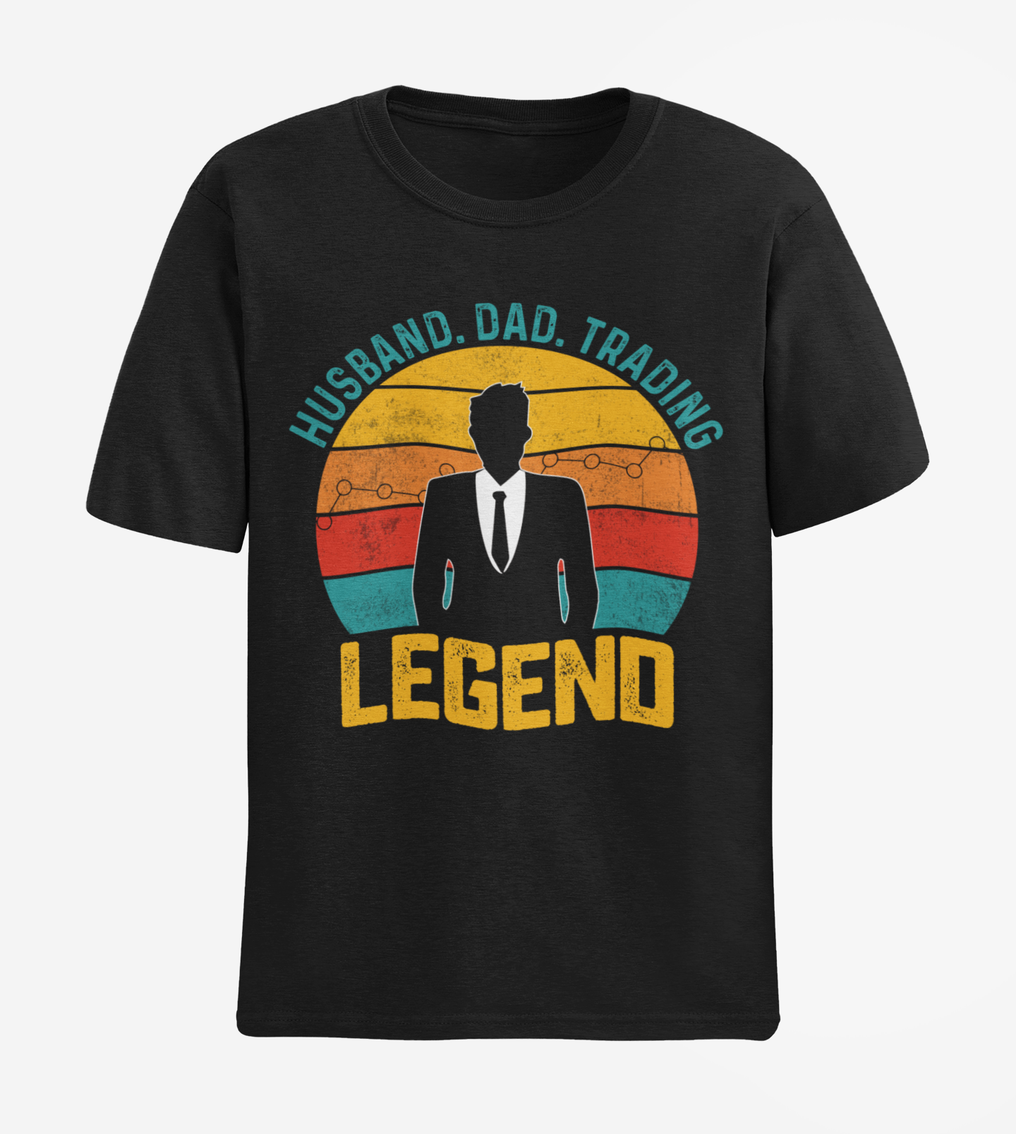 Husband Dad Trading Unisex Half Sleeve T-shirt